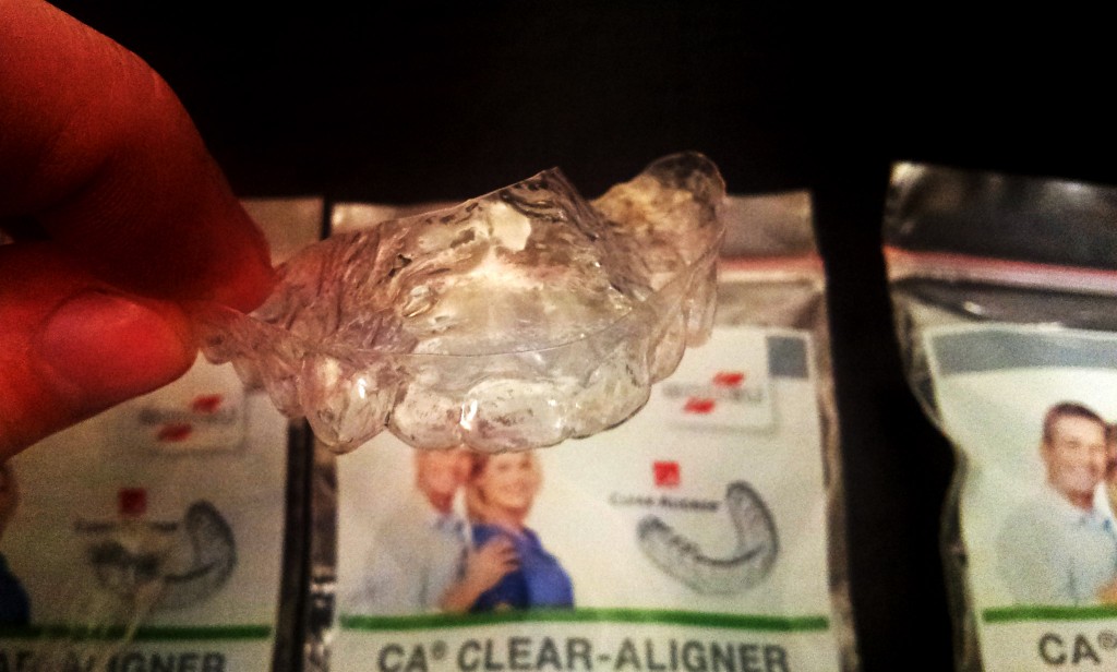 clear aligner nakladka